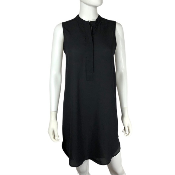 Forever 21 Dresses & Skirts - Forever 21 Black High Low Sleeveless Shirt Dress